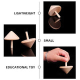 Tofficu 10pcs Wood Spinners Toys Unfinished Wood Tops DIY Wooden Tops Craft Gyroscopes for Kids Party Favors Painting Toys Art Craft Supplies Tofficu