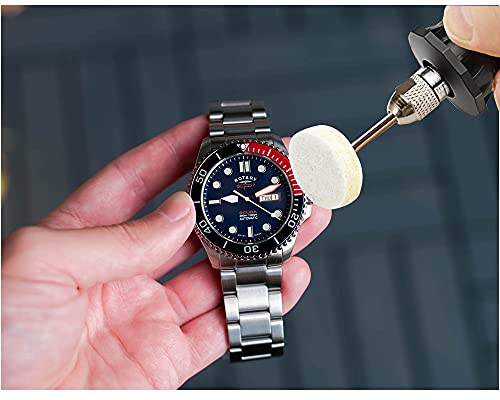 78 Pcs Polishing Buffing Wheel Set for Dremel Polishing Kit Felt Wool Cotton 1/8inch Shank Pad Rotary Tool Accessories IELEK