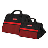 CRAFTSMAN CMST513518 13-in & 18-in Zippered Tool Bag Combo, Black Craftsman