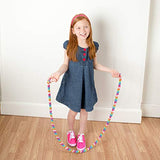 Made By Me Craft Loops Refill By Horizon Group Usa, Includes 3.5 Oz Of Weaving Loom Loops In 7 Vibrant Colors, Multicolored Made By Me