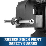 Wilton Shop Bench Vise, 5" Jaw Width, 5" Max Jaw Opening, 3" Throat (Model WS5) Wilton