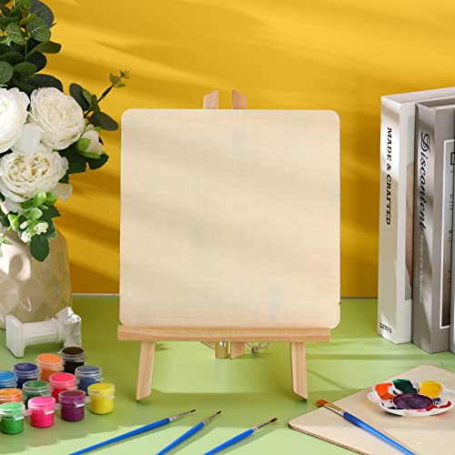 Vicenpal 24 Pcs 1/8 Inch Balsa Wood Sheets for Crafts 3 mm Thick Craft Wood Unfinished Plywood Thin Wood Sheets for Drawing Painting Engraving Laser Vicenpal