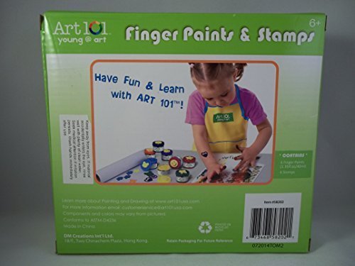 Art 101 Finger Paints & Stamps Art 101 USA