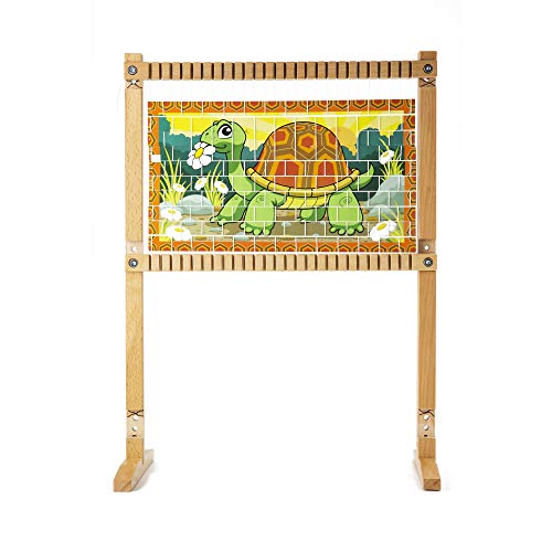 Melissa & Doug Wooden Multi-Craft Weaving Loom: Extra-Large Frame (22.75 x 16.5 inches) Melissa & Doug