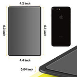 Magicfly Pack of 15 Magnetic Picture Frame with Clear Pocket, 4 x 6 Inches Refrigerator Photo Holder for Fridge Office Cabinet Locker, Black Magicfly