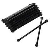 JOCEMY 30 PCS Professional Disposable Dual Side Sponge Eyeshadow Brush, Double Head Eye shadow Brushes Makeup Applicator Cosmetic Tools(Length: 12 JOCEMY