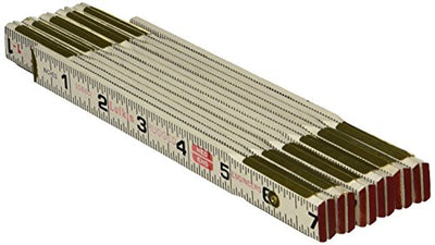 Crescent Lufkin Wood Rule, 5/8X6', Redend Eng, Black - 1066DLN