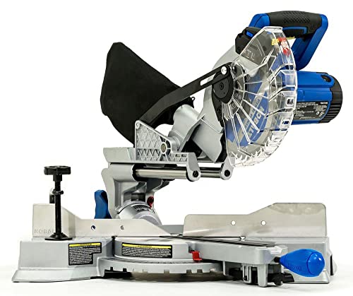 Kobalt Compact Sliding 7-1/4-in 10-Amp Single Bevel Bevel Compound Miter Saw - WoodArtSupply