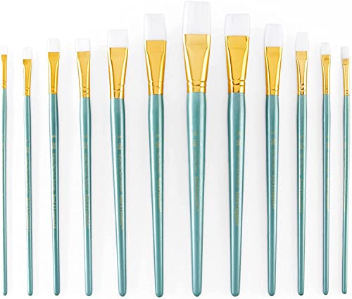 Royal Brush Manufacturing Royal and Langnickel Zip N' Close 12-Piece Brush Set, White Taklon - WoodArtSupply