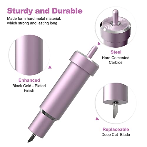 Explore Bonded-Fabric Cut Housing + Replacement Cutting Blade Compatible with Explore Air2/ Air3/ Maker/Maker 3 Cutting Machines, Original Version(2 - WoodArtSupply