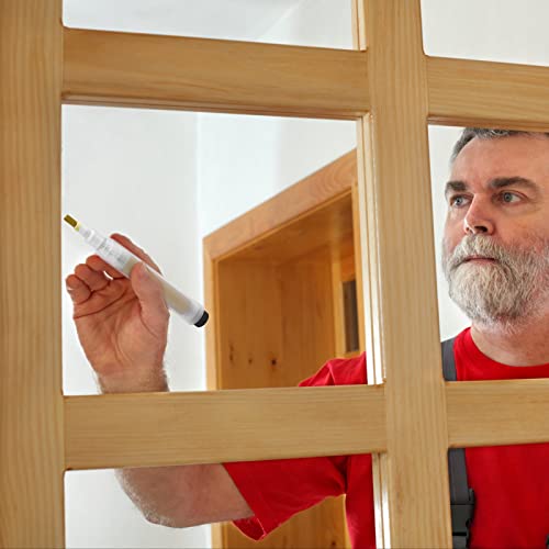 LANBEIDE Refillable Touch Up Paint Pens, 3Pcs Paint Brush Pens for Walls Repair, Furniture Repair Kit for Drywall, Wood Floors, Cabinets, Windows, LANBEIDE