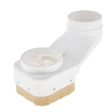 Almencla White Beige Spindle Dust Shoe Boot Cover Cleaner for CNC Routers Engraving Milling Machine Accessories, for 70mm Spindle Almencla