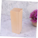 EXCEART 10 Pcs Carved Wooden Strips Wooden Whittling Kit Unfinished Wood Blocks Home Depot Unfinished Wood Blocks for Crafts Wood Squrae Sticks EXCEART