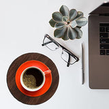 Zerodeko 5pcs Carbonized Round Wood Chips Unfinished Wood Shield Plaque DIY Wood Ornaments Wood Slices Centerpieces Blank Wood Slices Unfinished Zerodeko