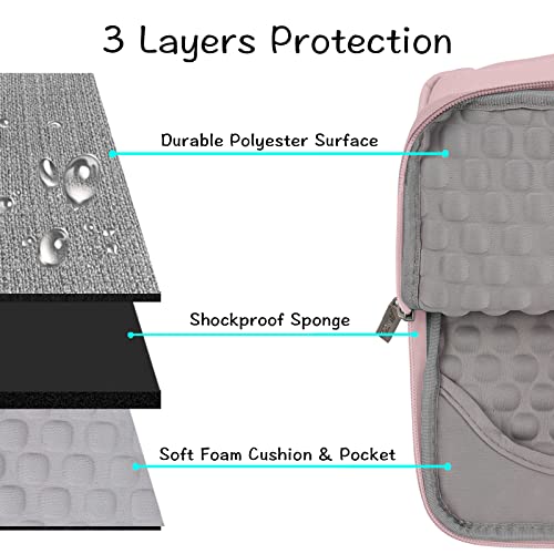 MOSISO Laptop Sleeve Compatible with MacBook Pro 16 inch 2023-2019 M3 A2991 M2 A2780 M1 A2485 A2141/Pro Retina 15 A1398, 15-15.6 inch Notebook, MOSISO