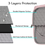 MOSISO Laptop Sleeve Compatible with MacBook Pro 16 inch 2023-2019 M3 A2991 M2 A2780 M1 A2485 A2141/Pro Retina 15 A1398, 15-15.6 inch Notebook, MOSISO