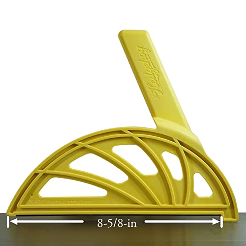 The Hedgehog Push Block For Table Saws, Router Tables, and Jointers - Offset Handle Push Stick The Hedgehog