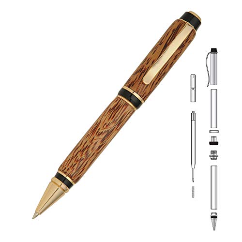 Penn State Industries PKBIGSS2 Big Ben Cigar Twist Ballpoint Pen Kit Starter Package Woodturning Project - WoodArtSupply