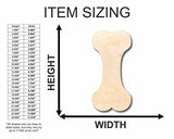 Unfinished Wood Dog Bone Shape - Animal - Pet - Craft - up to 24" DIY 5" / 1/2" 24 Hour Crafts