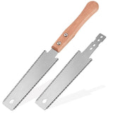 WEIMELTOY Hand Saw, 6 inch Small Woodworking Pull Saw with Flexible Exchangeble SK5 Blade Japanese Saw for Craft, Hobby, DIY, Non Slip Wood Handle WEIMELTOY