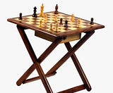 Star InternationalHandmade Magnetic Chess Table Rosewood Wood | Chess Set with Folding Game Board | Home, Office, Travelling and Gift Uses|100% STAR INTERNATIONAL