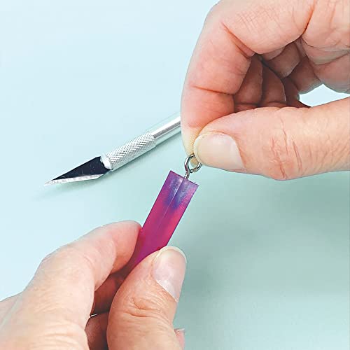 ArtSkills Epoxy Resin Kit for Beginners, Clear Craft Resin Art Kit with Silicone Molds, Alcohol Inks, Glitter, Mica Powder & Accessories, 41 pc ArtSkills