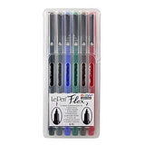 Uchida LePen Flex Set 6/Pkg-Primary Colors, Multi UCHIDA