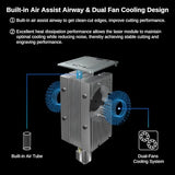 LASER TREE 40W+ Laser Module K40, 40W Optical Output Laser Module Designed for Powerful Cutting, Higher Accuracy Laser Module with Air Assisst, Laser LASER TREE