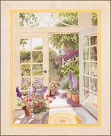 Garden Entrance Paper Tole 3D Decoupage Craft Kit size 8x10 inches DSC