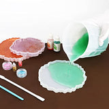 700ml Extra Large Silicone Mixing Cups for Epoxy Resin, Gartful 23 oz Measuring Cups, Casting Making Crafts, Acrylic Paint Pouring, Butter,Chocolate, Gartful