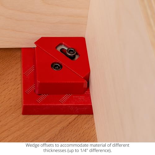 Woodpeckers M2 Box Clamps, 2 Pack, Versatile Woodworking Clamps for Quick and Easy 90 Degree Joints Woodpeckers