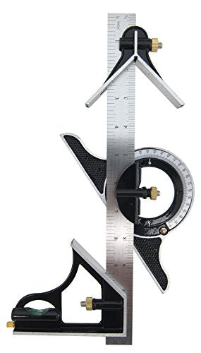 Elitexion 12 inches Combination Tri-Square Set – WoodArtSupply