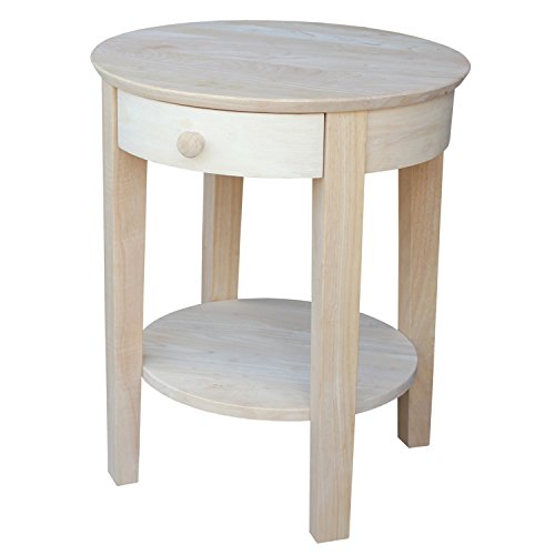 International Concepts Unfinished Philips End Table IC International Concepts