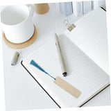 FUNOMOCYA 1 Set Wooden Bookmark Unfinished Blank Bookmark Unfinished Wooden Book Markers DIY Wood Blank Bookmark DIY Bookmark Crafts Wooden Craft FUNOMOCYA