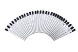 Acid/Flux Brush, Tin Ferrule, Soft Plastic Hair, 4.5 Inch Length, 5/16 Inch Width （Pack of 30 Pieces) BHD