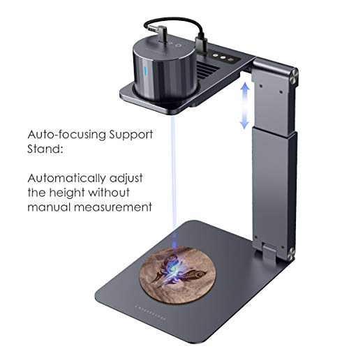 LaserPecker 1 Pro (Suit) Laser Engraving Machine, Laser Engraver Mini 405nm Wavelength Laser Etcher, 0.15mm High Precision Engraver for Felt Leather