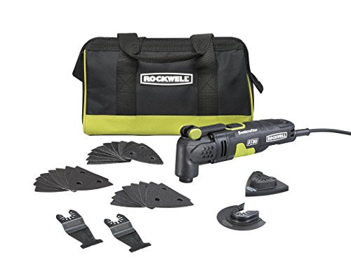 Rockwell RK5132K 3.5 Amp Sonicrafter F30 Oscillating Multi-Tool with 32 Accessories and Carry Bag - WoodArtSupply