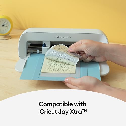 Cricut Joy Xtra Card Mat (4.7 in x 6.6 in) Reusable Card Mat for All Cricut Cards, Crafting Mat with Clear Protective Film, For Quick Crafting Using - WoodArtSupply