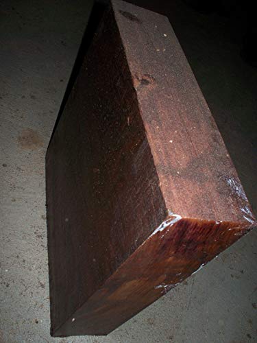 Parahita Store -1 Piece 18" X 18" X 2" Exotic Kiln Dried Purpleheart Platter Blank Lumber Turning Lathe - Woodworking - Unfinished Wood - Premium
