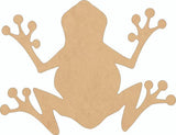 Unfinished Wood Frog 1" Cutout, Paintable Insect 1/4" MDF Craft NEXTCraft
