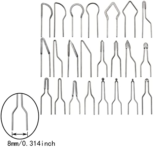 Pyrographic Tip Kit ITROLLE 23PCS Nichrome Pyrography Wire Pen Nibs Wood Burning Tips Carving Heating Wire Replacement for High Impedance Pyrography - WoodArtSupply