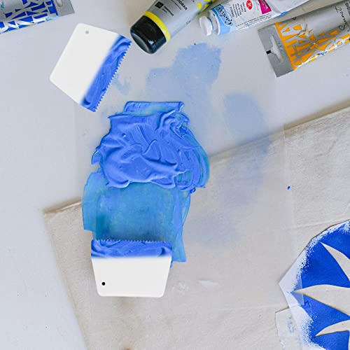 DLUGOPIS adhesive spreader notched Glue Spreader adhesive barrier spreader plastic trowel notched 3/16 Inch Inch Tooth, Hardwood Flooring Spreader DLUGOPIS