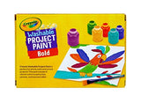 Crayola Washable Kids Paint, Assorted Bold Colors, Painting Supplies, 6 Count Crayola