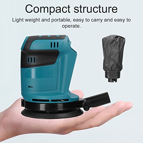 Random Orbit Sander, Weytoll 5'' Brushless Random Orbit Sander, Cordless Orbital Sander, Storage Bag, max. 24000RPM, 6 Speed variable Orbital Sander, Weytoll