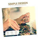 Operitacx 100pcs Coffee Colored Beads Wood Jewelry Charms Wood Bead Charms Wood Pendant Charms Bracelet Craft Beads Kids Charm Bracelet Bead Jewelry Operitacx