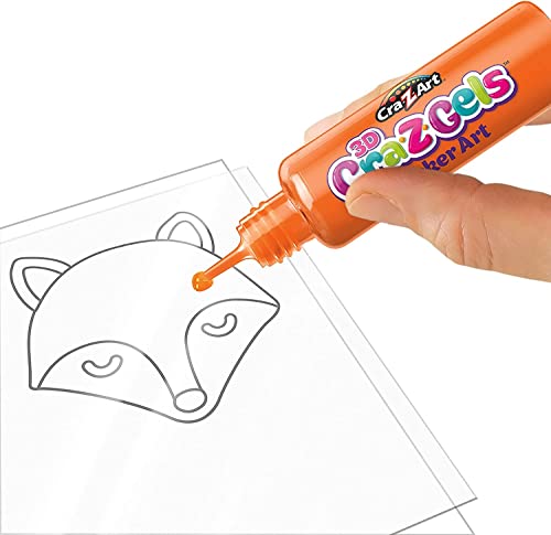 Cra-Z-Art CRA-Z-Gels 3D Deluxe Set DIY Sticker Kit Cra-Z-Art