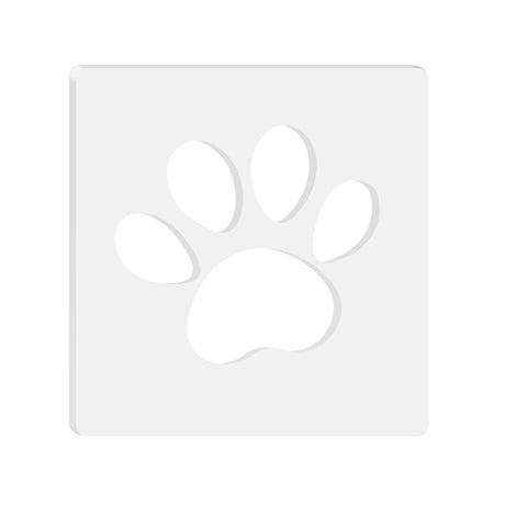 WOOPSOO 4 Pcs Dog Paw Router Templates Charcuterie Board Clear Cutting Router Acrylic Charcuterie Board Handle Large Tracing Stencils Guide Tools for WOOPSOO