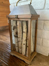 Wilson Decorative White Birch Logs, Natural Bark Wood Home Décor (Set of 12) - 17"-18" in Length 1"-1.5" Dia. Wilson