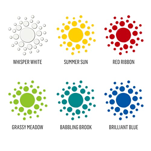 FolkArt Dots Set, 6 Piece Acrylic Paint Kit Featuring 6 Colors for DIY Indoor & Outdoor Multi-Surface Craft Projects, 49904 FolkArt