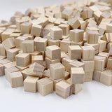 Wood Blocks for Crafts, Unfinished Wood Cubes, Natural Wooden Blocks, Wood Square Blocks, Wooden Cubes for Arts and DIY Projects, Puzzle Making (1cm SPKESE